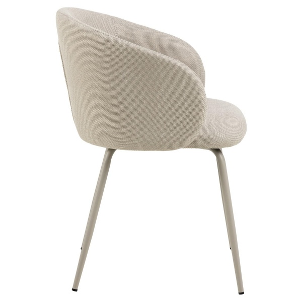 Krzesło Eleonor beżowe Basel 24 beżowa podstawa - ACTONA